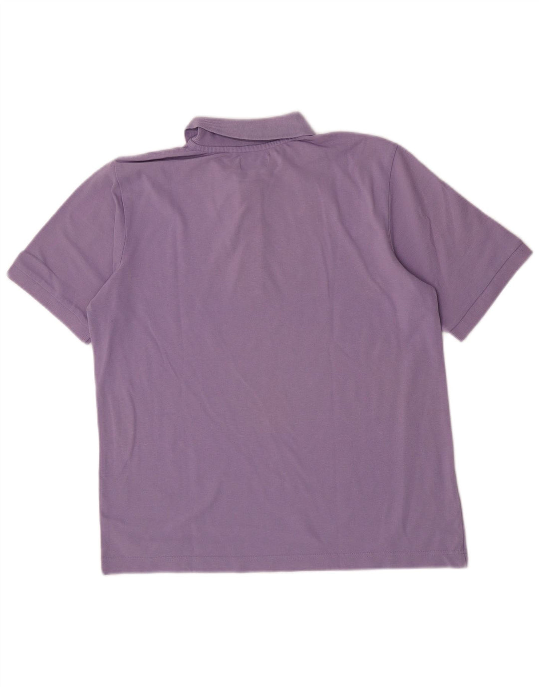 Polo Kappa da uomo in cotone viola medio