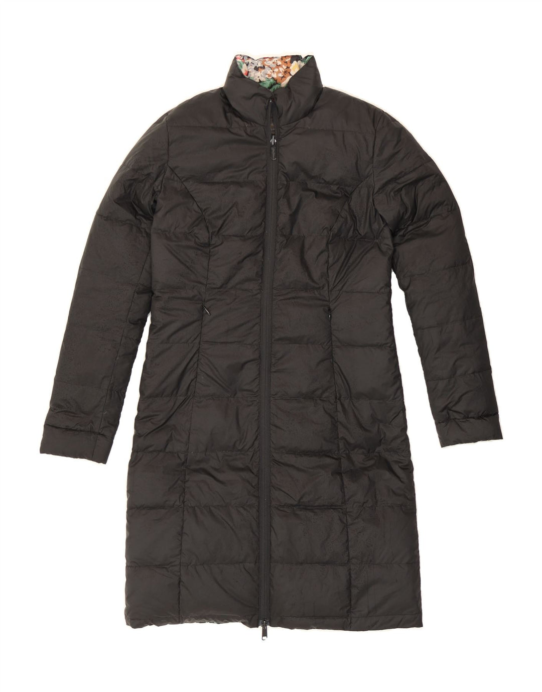 CATH KIDSTON Womens Reversible Padded Coat UK 6 XS Black Polyester Vintage Cath Kidston and Second-Hand Cath Kidston from Messina Hembry 