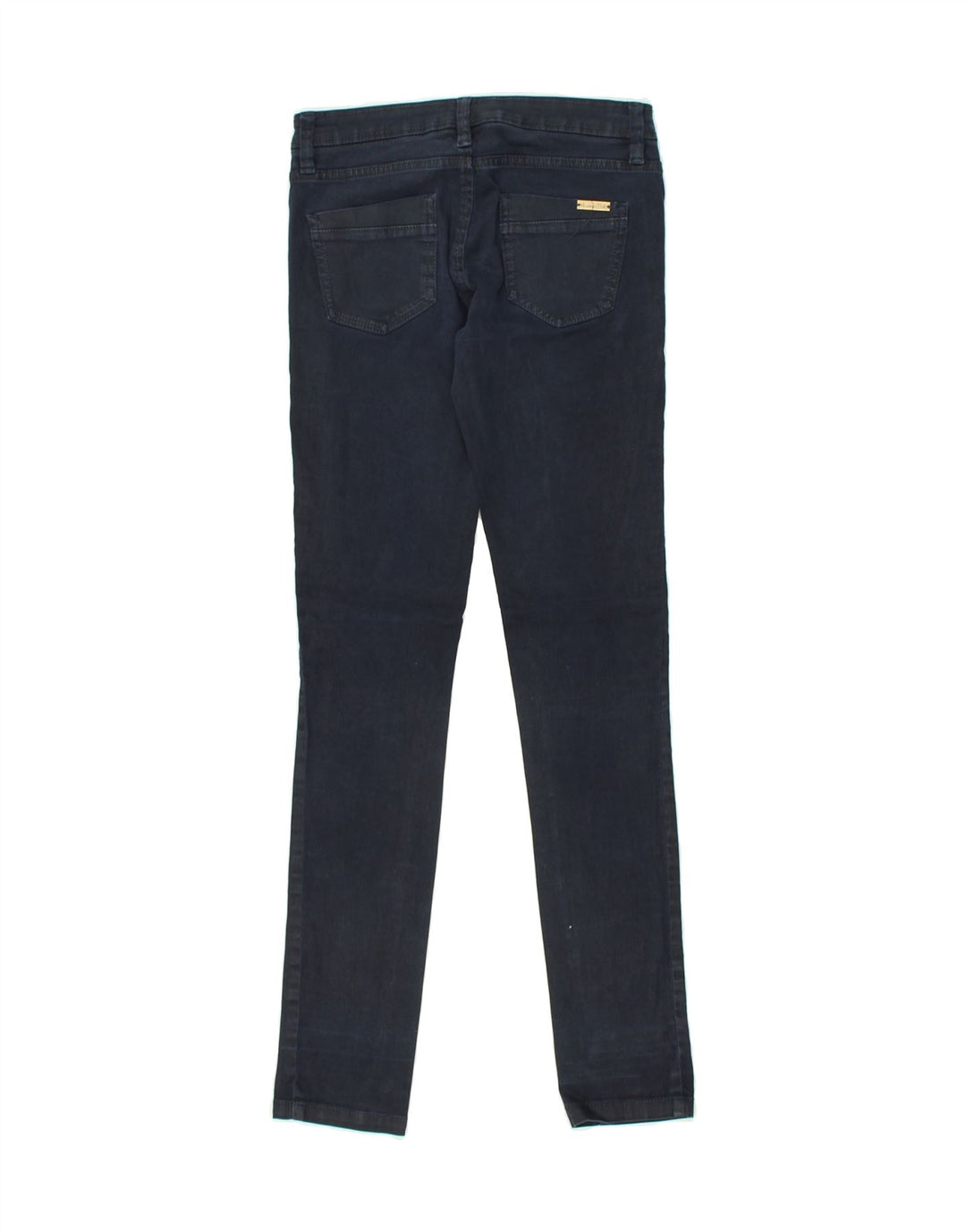MASSIMO DUTTI Womens Skinny Casual Trousers EU 34 2XS W24 L29 Navy Blue | Vintage Massimo Dutti | Thrift | Second-Hand Massimo Dutti | Used Clothing | Messina Hembry 