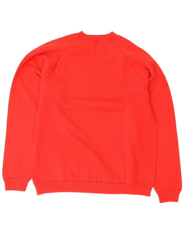 Fruit Of The Loom moletom gráfico masculino Jumper XL algodão vermelho