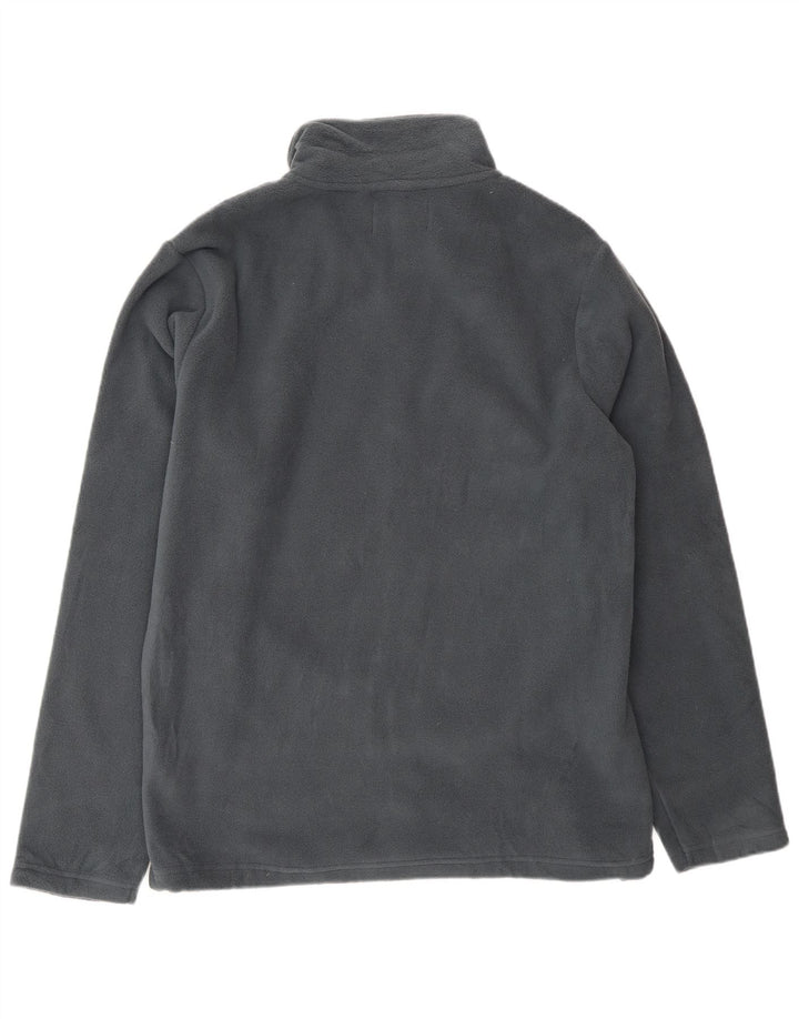 Brugi Mens Fleece Jacket UK 40 Large Grey Polyester