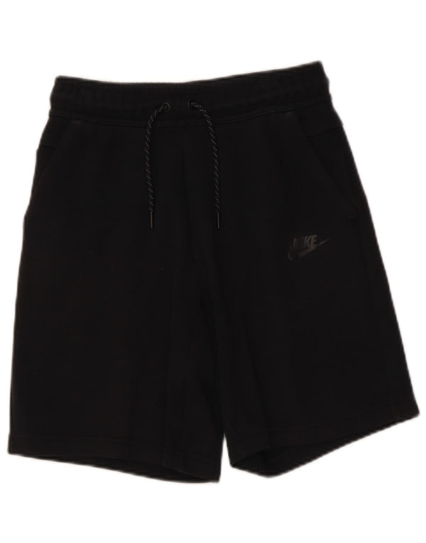 Nike Boys Sport Shorts 12-13 Years Large Black Cotton