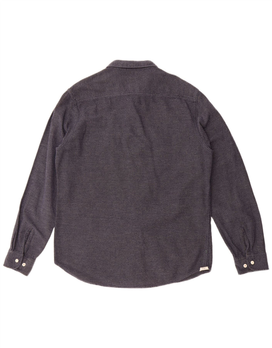 Lee Mens Regular Fit Shirt Large Navy Blue Spotted