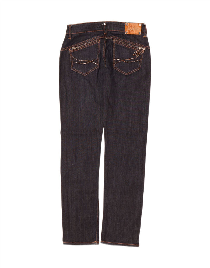 LIU JO Womens Slim Jeans W28 L30 Navy Blue Cotton Vintage Liu Jo and Second-Hand Liu Jo from Messina Hembry 