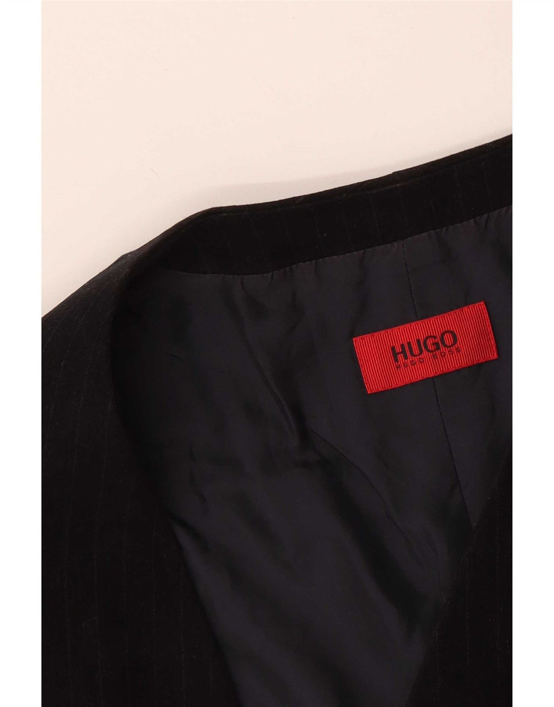 Hugo Boss Mens Waistcoat Small Navy Blue