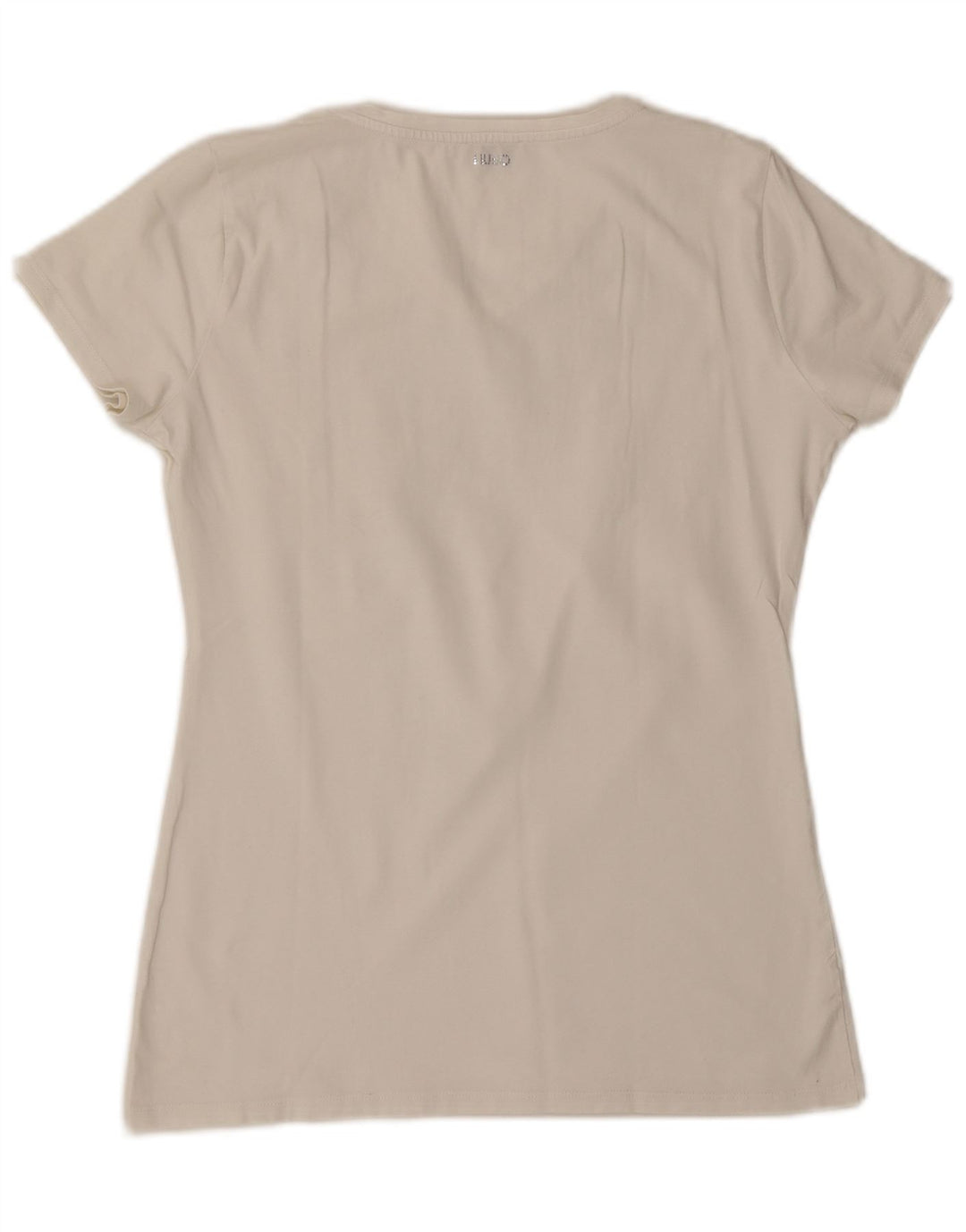 LIU JO Womens Milano T-Shirt Top UK 12 Medium White