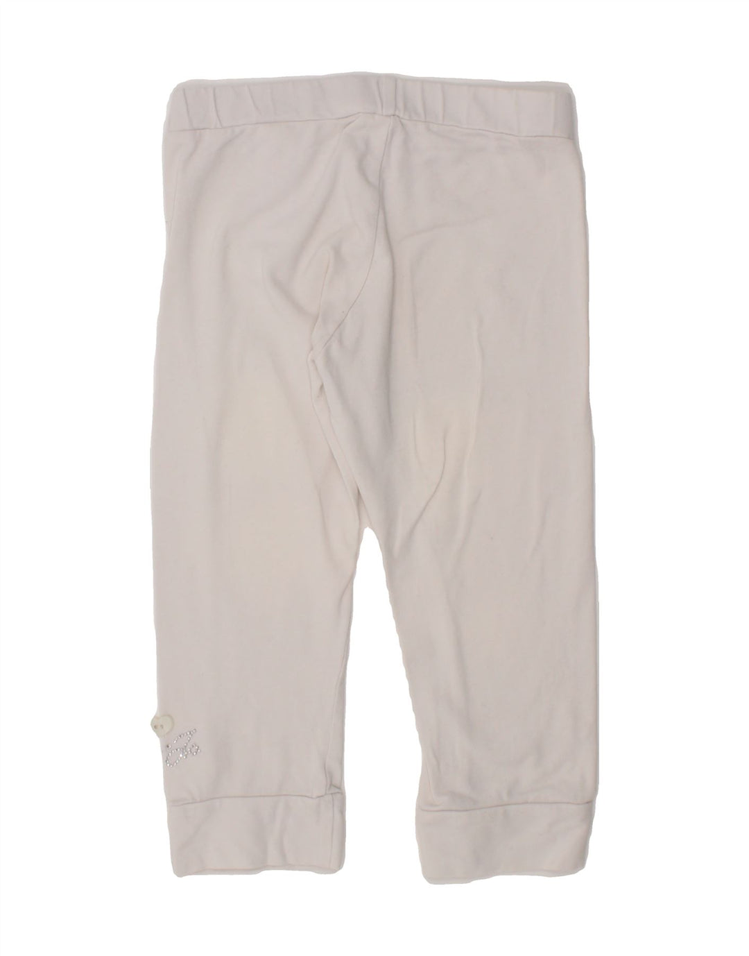 LIU JO Girls Tracksuit Trousers 4-5 Years White Cotton Vintage Liu Jo and Second-Hand Liu Jo from Messina Hembry 