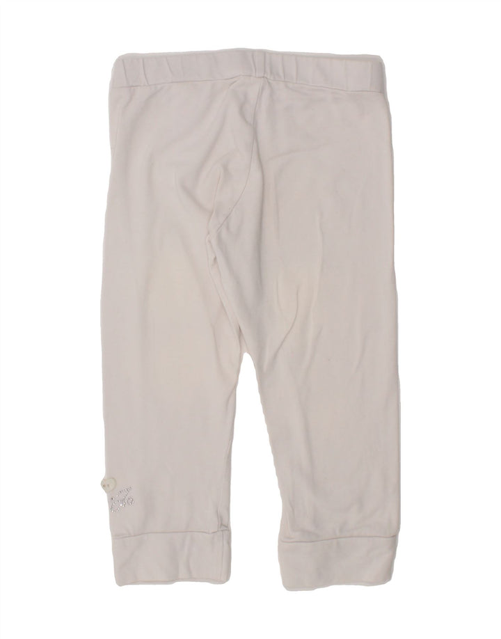 LIU JO Girls Tracksuit Trousers 4-5 Years White Cotton Vintage Liu Jo and Second-Hand Liu Jo from Messina Hembry 