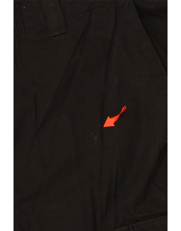 Pantaloncini cargo da uomo French Connection grandi W36 cotone nero
