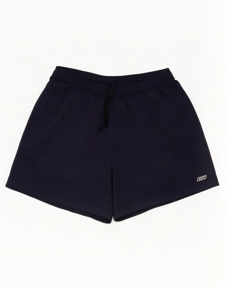 Reebok Mens Sport Shorts Medium Navy Blue Polyester