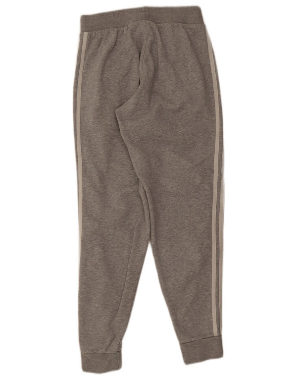 Adidas Mens Tracksuit Trousers Joggers Small Grey Flecked Cotton