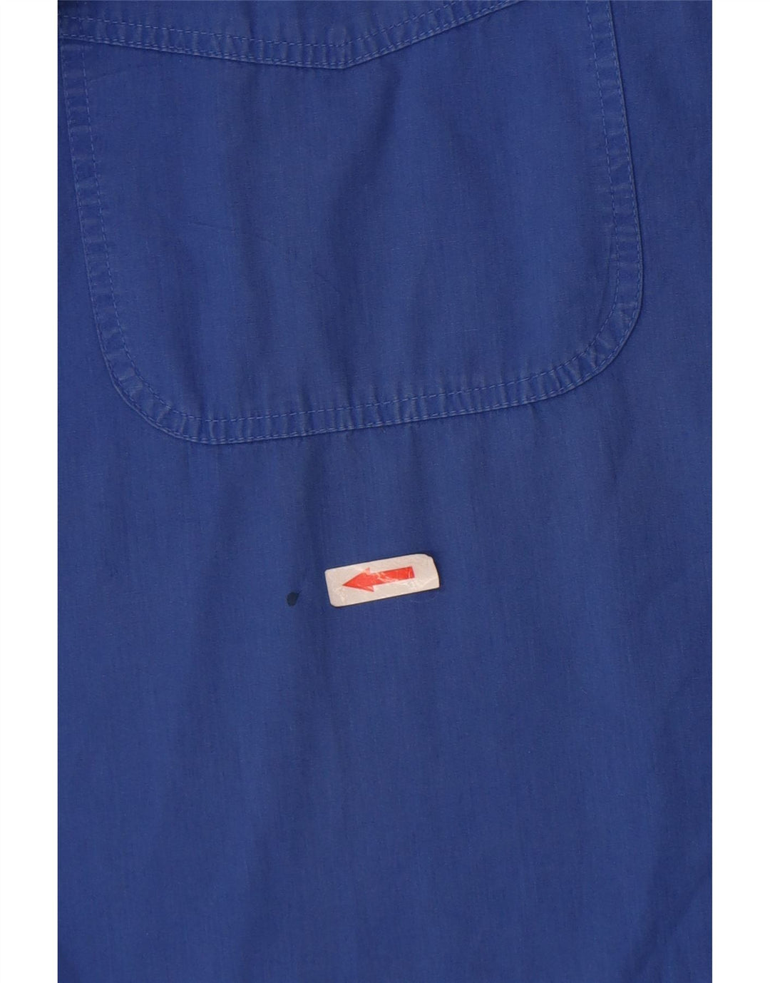 Levi's Mens Short Sleeve Shirt XL Blue Cotton