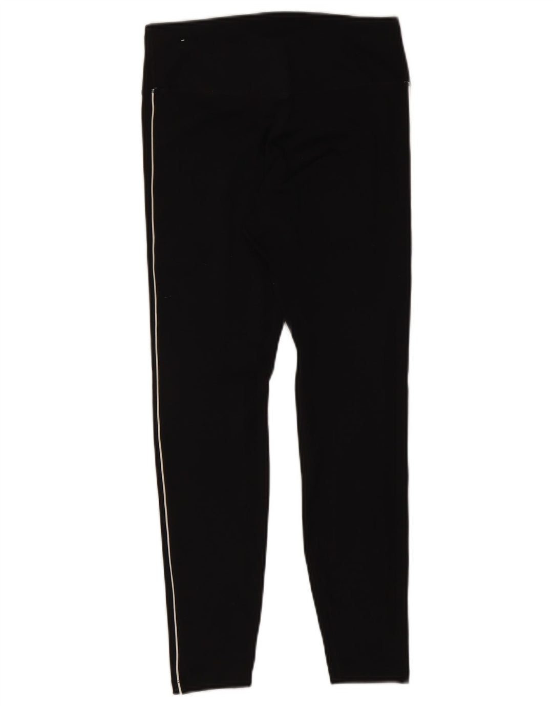 Nike Leggings cortos con gráfico Dri Fit para mujer UK 12 Mediano Negro Poliéster
