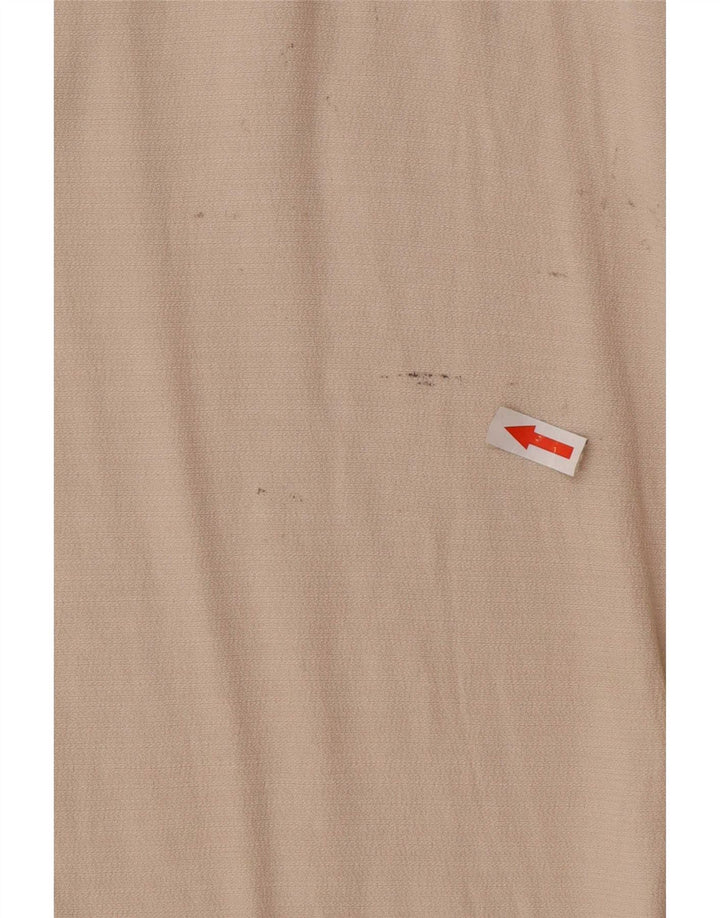 Zara Γυναικείο Υπερμεγέθη Τοπ UK 10 Small Beige Polyester