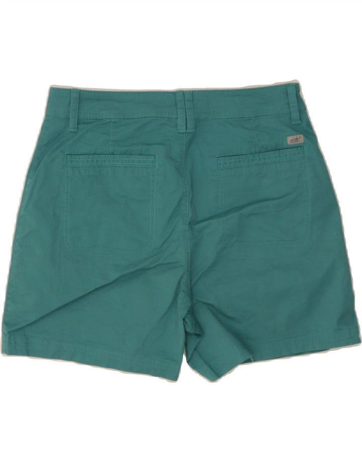 EDDIE BAUER Womens Chino Shorts US 8 Medium W30 Green Cotton Vintage Eddie Bauer and Second-Hand Eddie Bauer from Messina Hembry 
