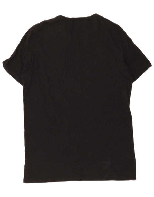 G-Star Herre Grafisk T-Shirt Top Medium Sort Bomuld