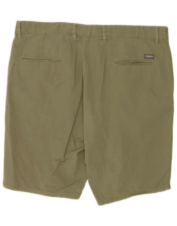 Carrera Pantalones cortos chinos de ajuste regular para hombre W38 XL Algodón verde