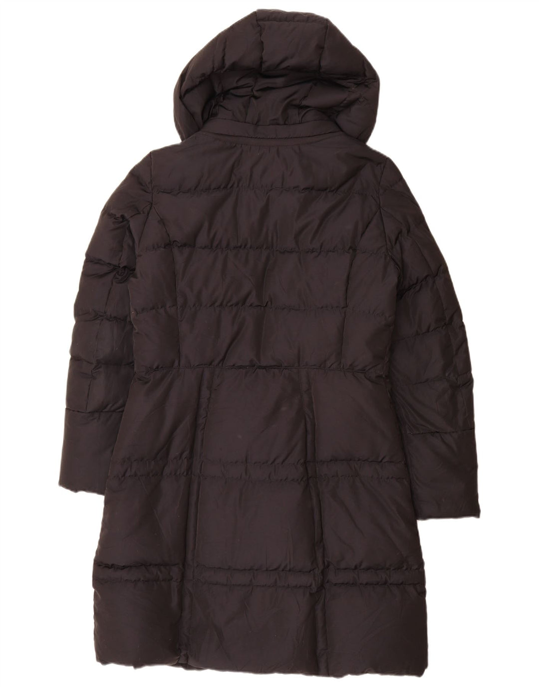 Cappotto imbottito con cappuccio da donna Geox UK 12 medio poliestere nero