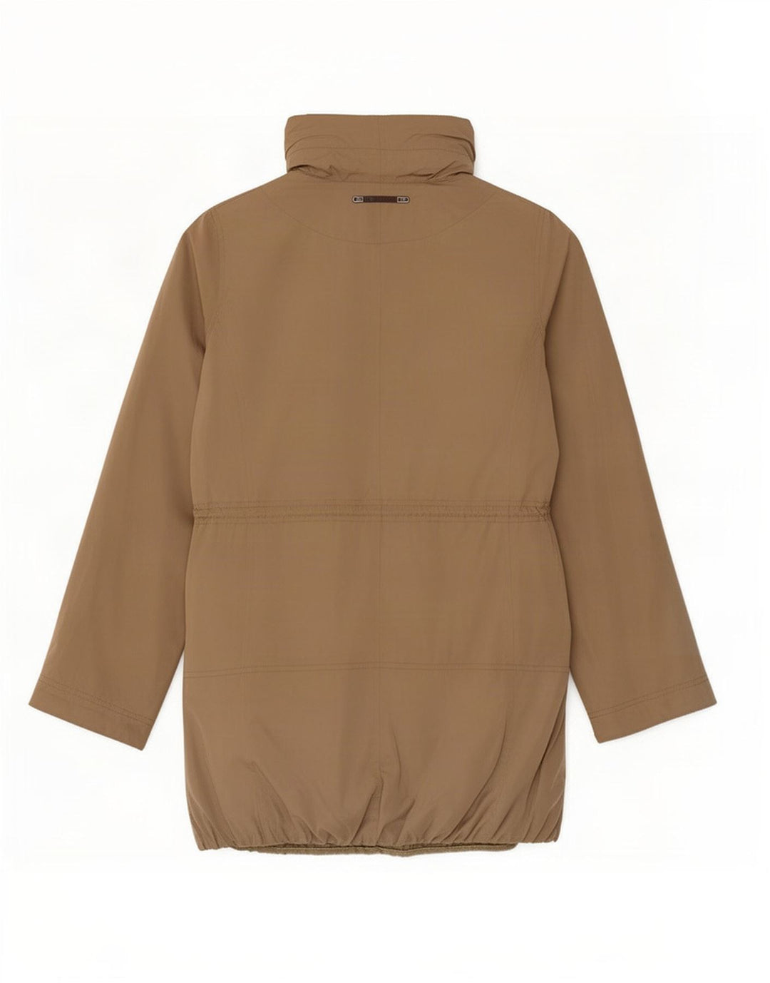 Ženska parka jakna s kapuljačom Massimo Dutti UK 12 srednje bež boje