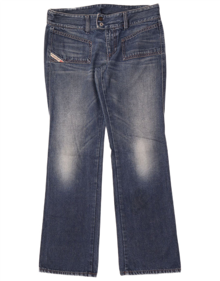 Damskie jeansy Bootcut Diesel W32 L32 Niebieskie bawełniane