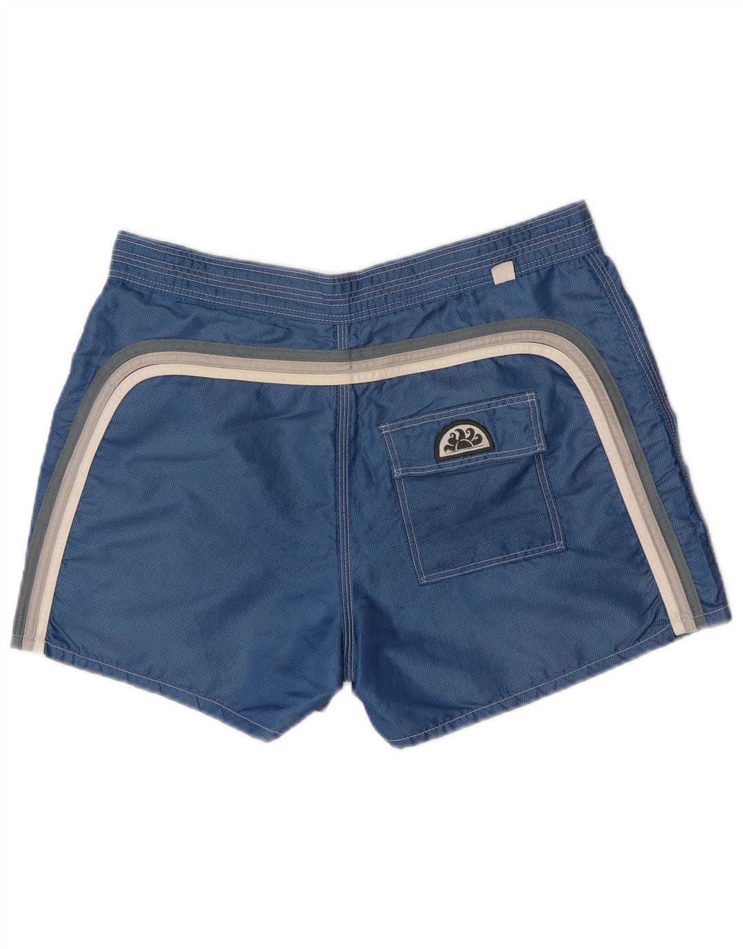 Sundek Herren-Badeshorts, groß, aus blauem Nylon
