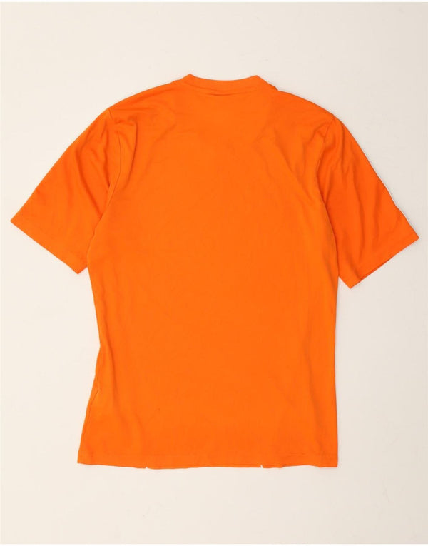 T-shirt da uomo Adidas Top Small arancione in poliestere