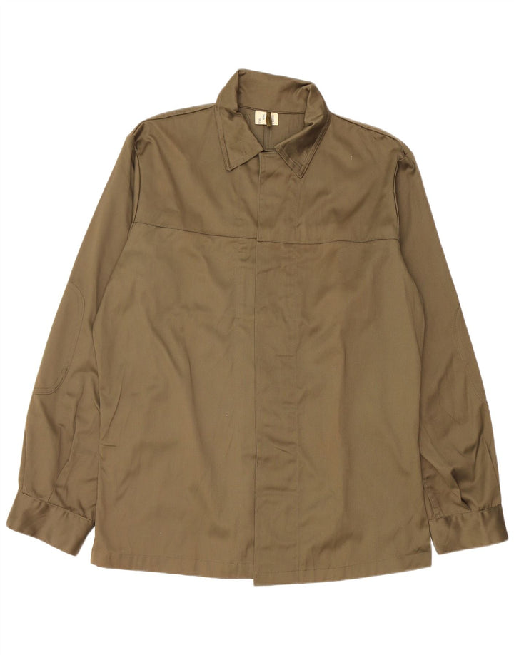 Vintage Herren Militärhemd XL Khaki