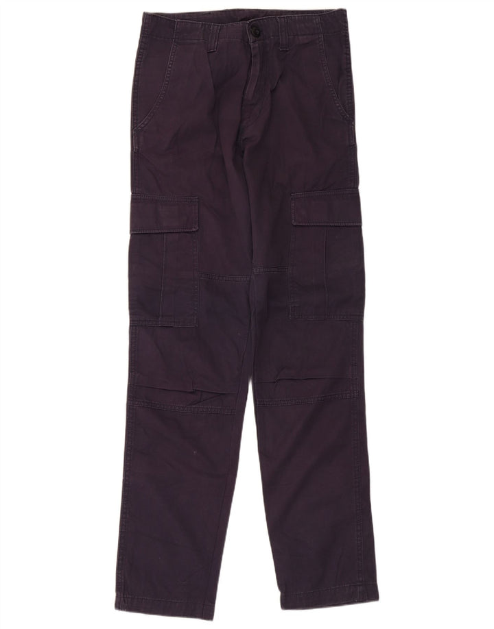 Carhartt Mens Cargo Trousers W31 L32 Black Cotton