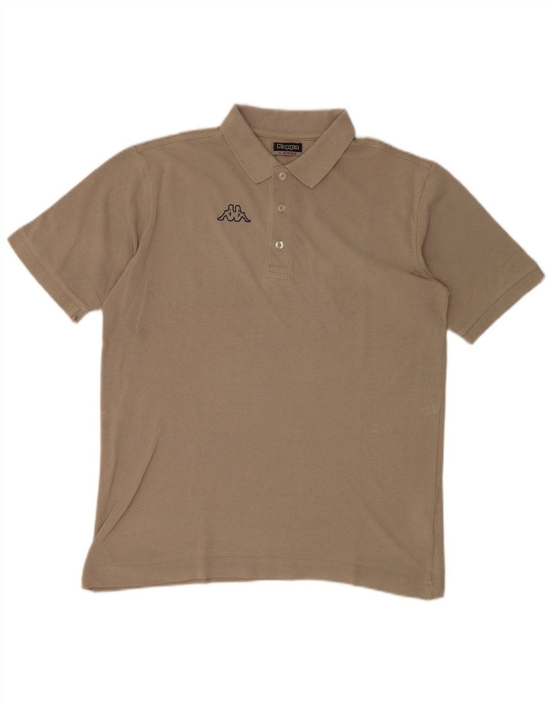 Polo Uomo KAPPA Large Grigio Cotone