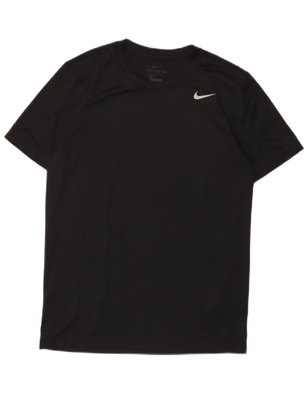 Nike Hommes Dri Fit T-Shirt Haut Petit Noir Polyester