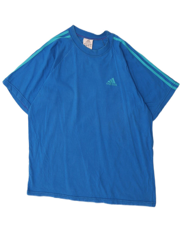 Maglietta Adidas da uomo grande blu