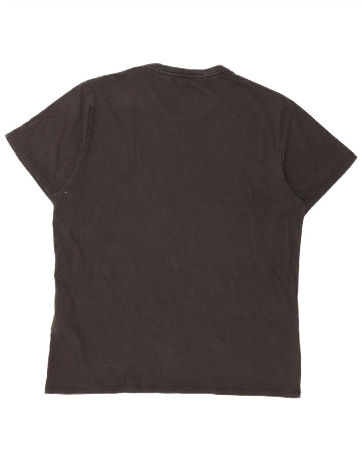 Levi's Mens Graphic T-Shirt Top XL Black Cotton