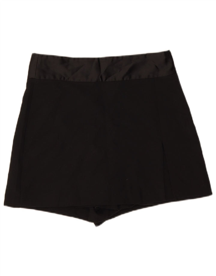 Zara Damen Casual Shorts Medium W28 Schwarz