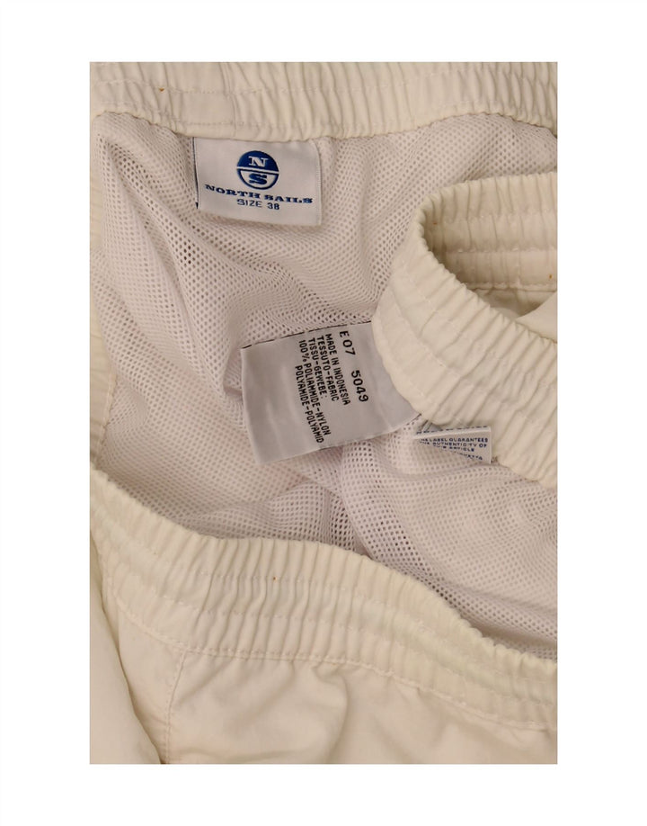 North Sails Mens Swimming Shorts XL Off White Nylon