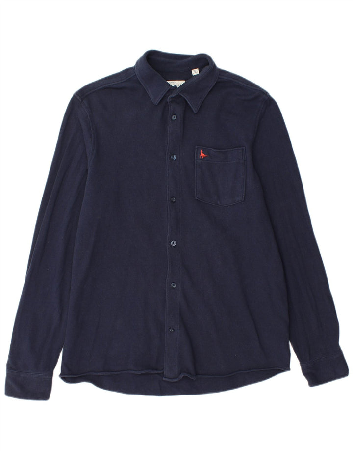 Jack Wills Herre Relaxed Fit skjorte Medium Navyblå Bomuld