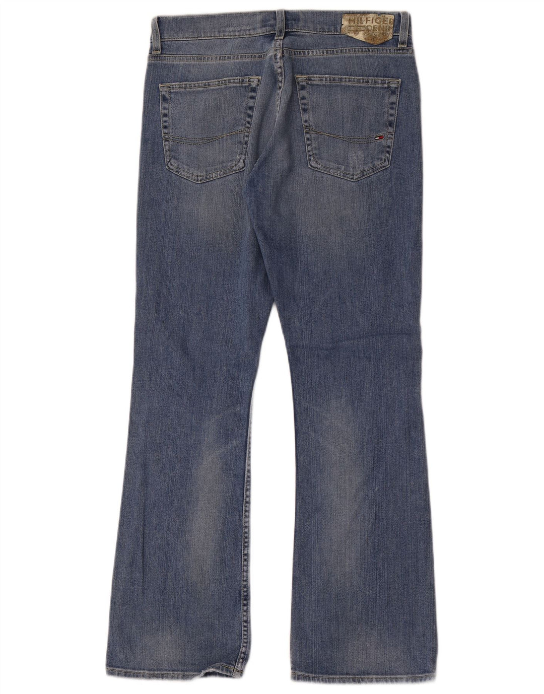 Jeans svasati da donna Tommy Hilfiger W31 L30 cotone blu