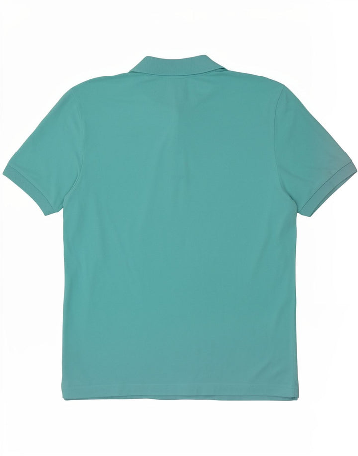 Kappa Mens Polo Shirt XL Turquoise Cotton