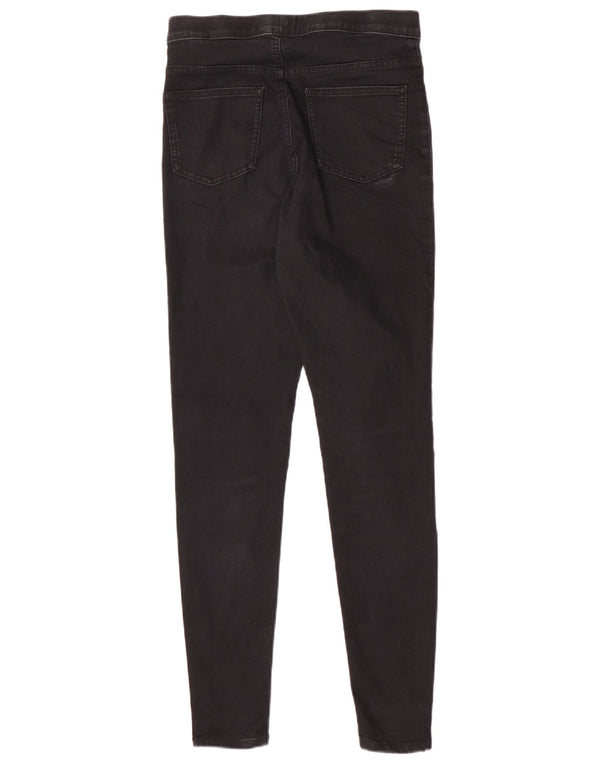 Marks & Spencer Womens Jegging Jeans UK 10 Small W28 L29 Black Cotton