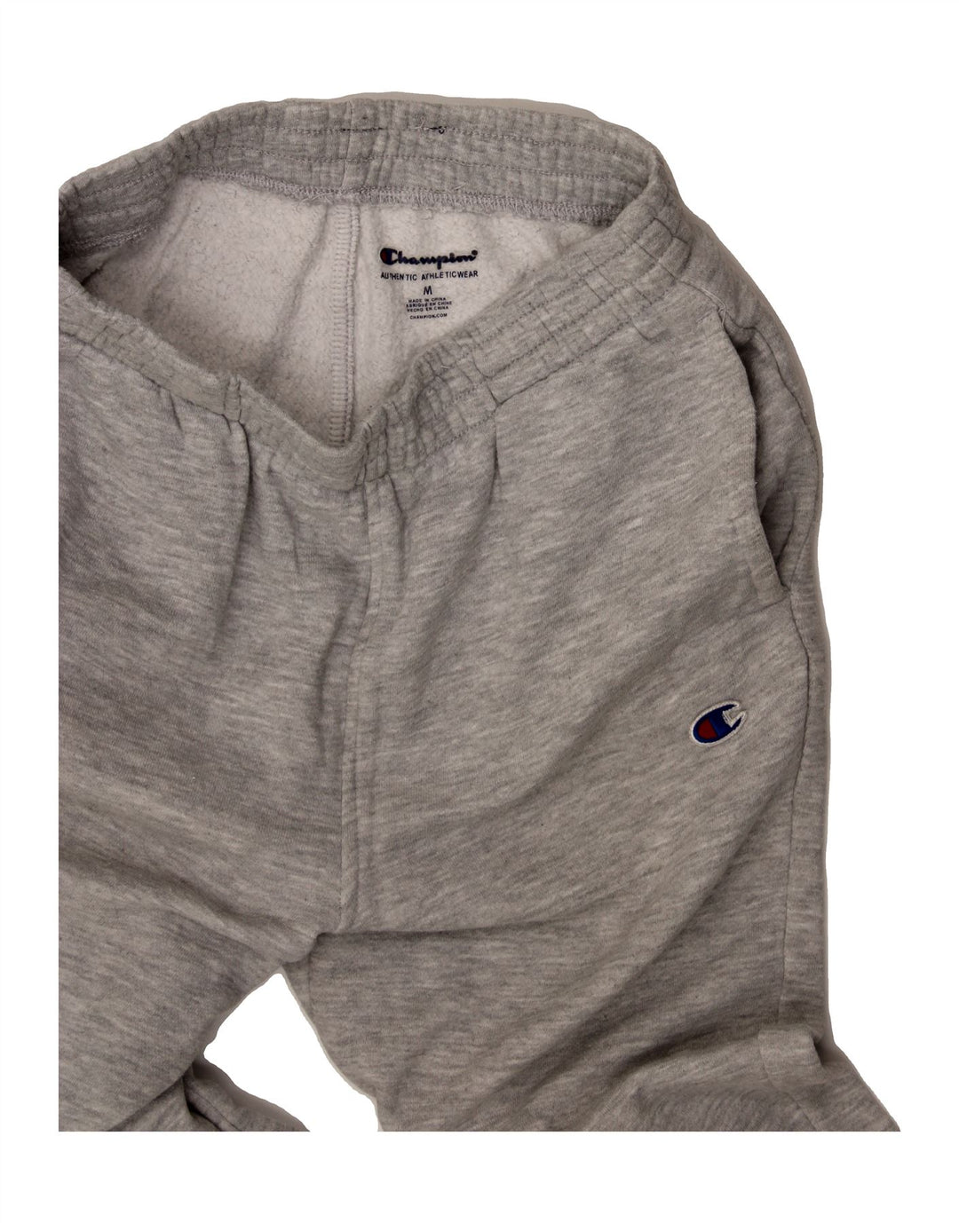 CHAMPION Boys Graphic Tracksuit Trousers Joggers 9-10 Years Medium Grey Vintage Champion and Second-Hand Champion from Messina Hembry 