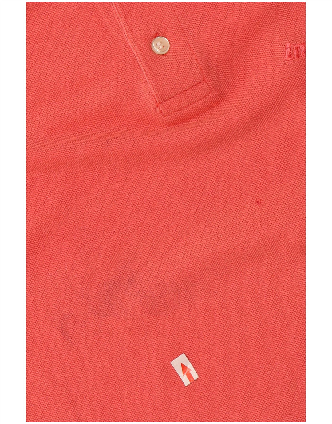 Invicta Mens Long Sleeve Polo Shirt Large Red Cotton