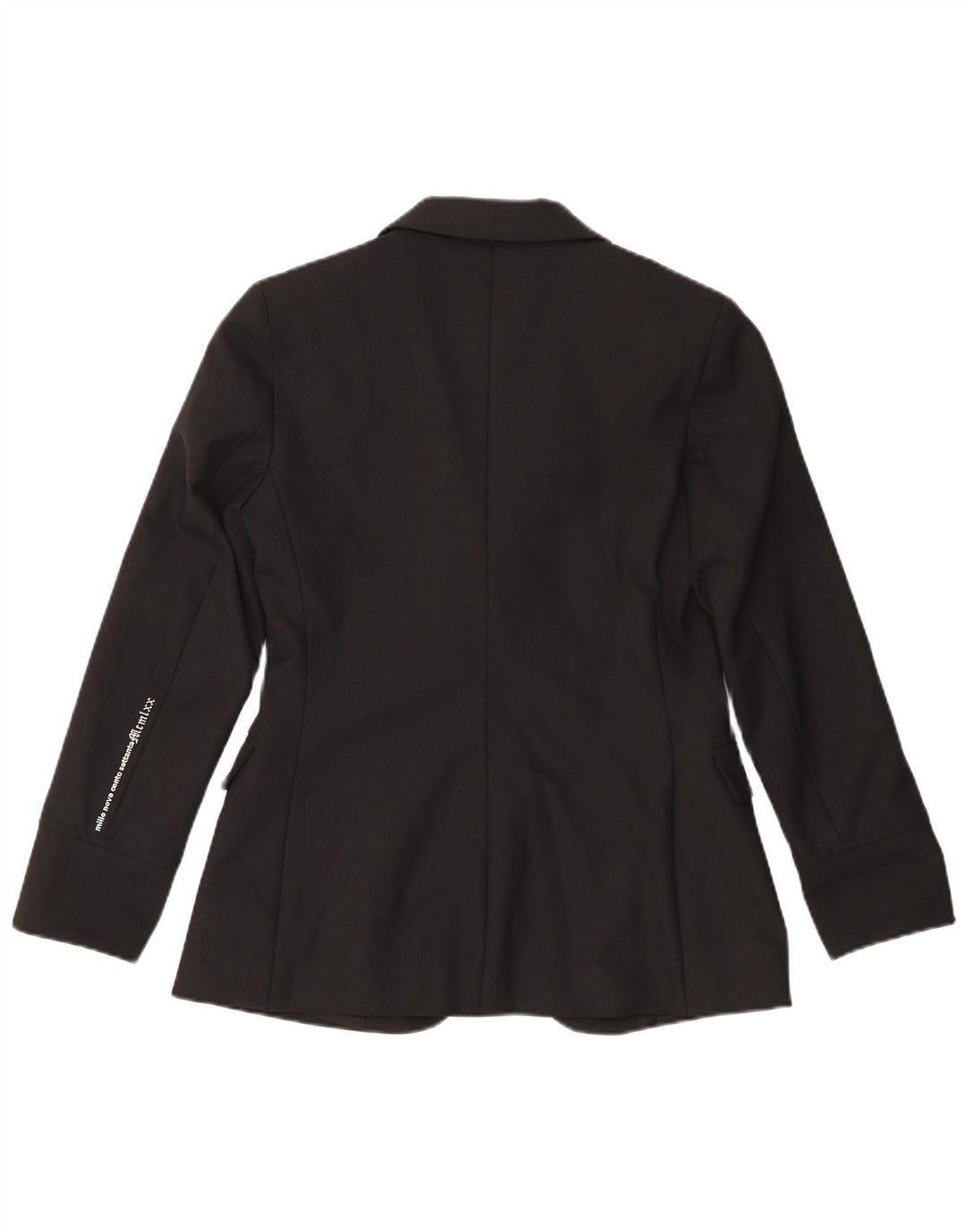 Seventy Womens 1 Button Blazer Jacket UK 14 Medium Black