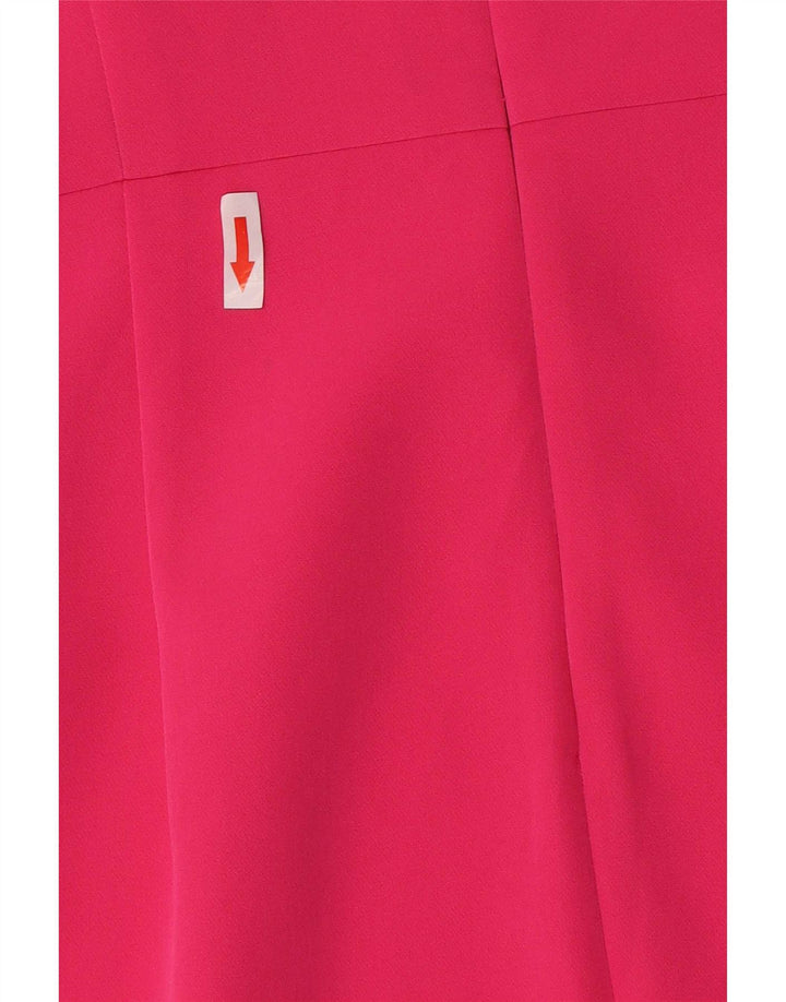Abito tubino senza maniche da donna French Connection UK 16 Grande poliestere rosa