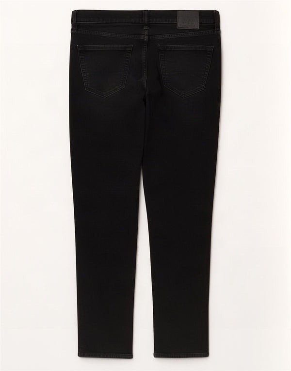 Hollister Mens Jeans Skinny W34 L32 Algodão Preto