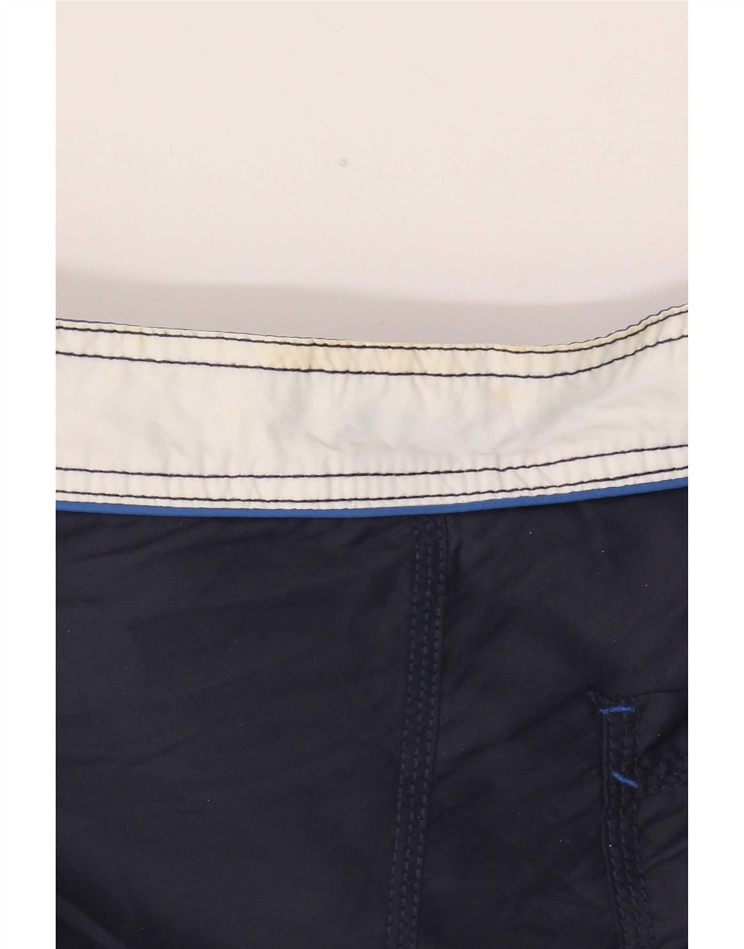 North Sails Mens Swimming Shorts Small Navy Blue Colourblock Polyamide
