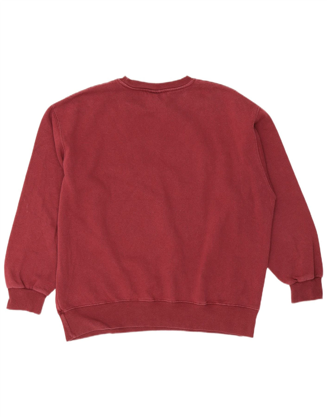 Pull & Bear női grafikus túlméretezett pulóver pulóver UK 16, nagy gesztenyebarna