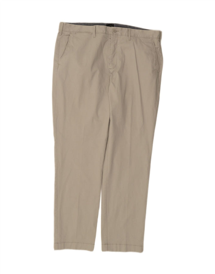 J. CREW Mens Straight Chino Trousers W38 L32 Beige Cotton Vintage J. Crew and Second-Hand J. Crew from Messina Hembry 