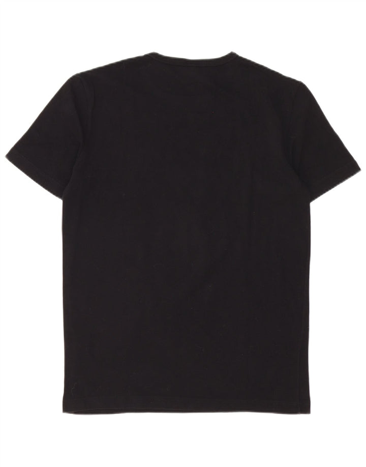 Bikkembergs Mens Graphic T-Shirt Top Small Black Cotton