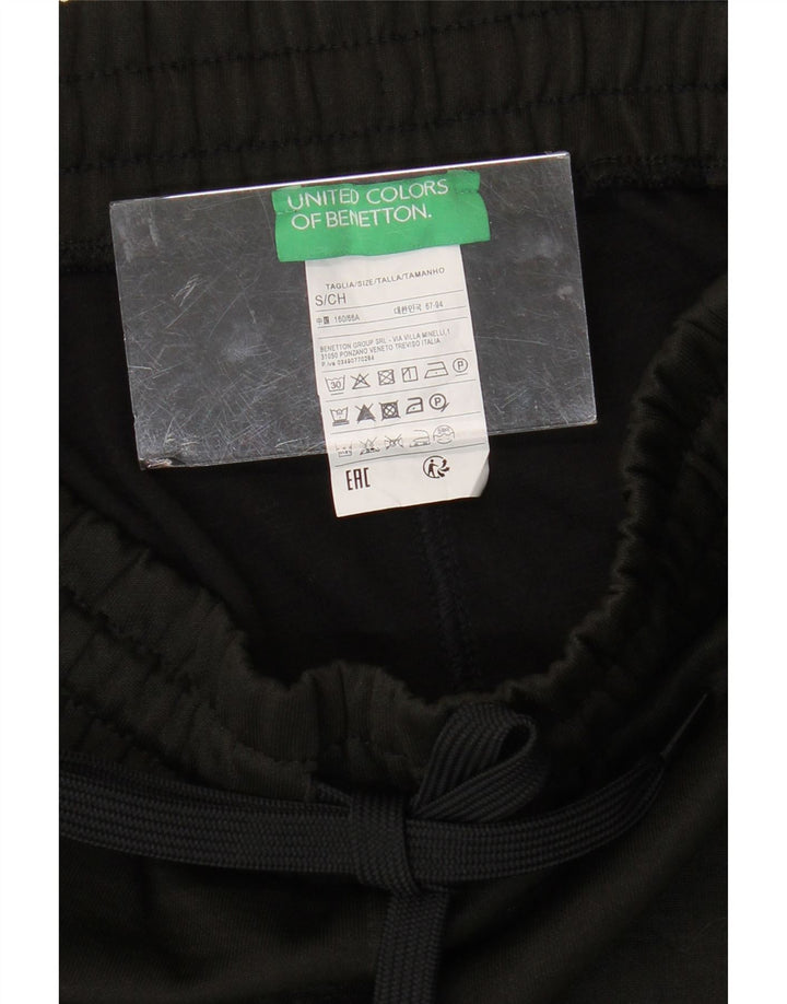 BENETTON Midi-nederdel til kvinder Small W27 Khaki Polyester