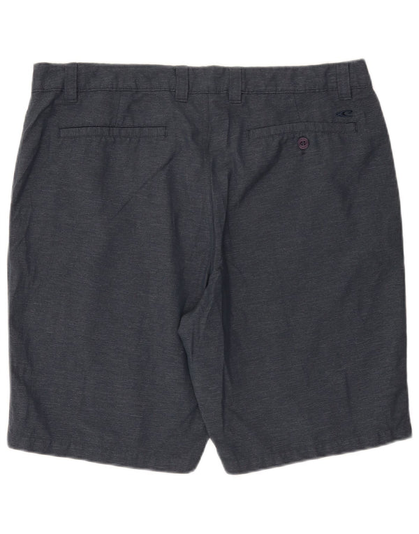 O'Neill Mens Chino Shorts W36 Large Navy Blue Polyester