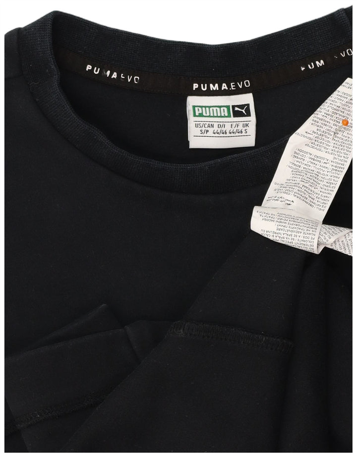 Ανδρικό φούτερ PUMA Jumper Μικρό μαύρο βαμβακερό